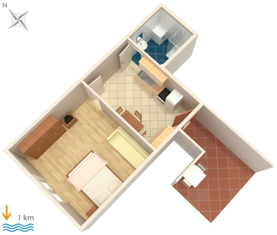 Apartments With A Parking Space Pula - 6985 Exterior photo